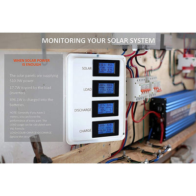 Quick Sense 100Amp 6 in 1 Digital Energy Meter Power Meter with Blue Back Light (5 KW Energy Meter) - Quick Sense Innovations