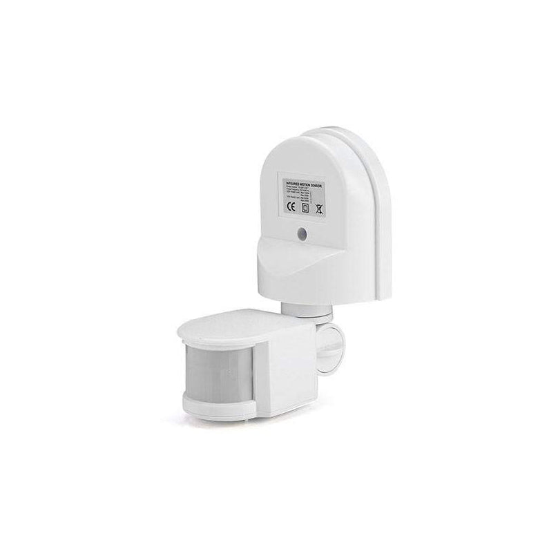 Quick Sense (Qs-11): 180` Wall-Mount PIR Motion Switch(Multiple Angle Rotatable) , White - Quick Sense Innovations