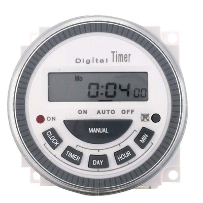 Quick Sense TM-619 12V DC Controller Programmable Digital Timer with Insulated Connecting Thimbles - Quick Sense Innovations