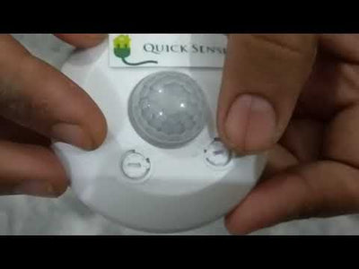 Quick Sense (Qs-06): 360 Degree Mini PIR Motion Sensor 220V (White, Max 100W)