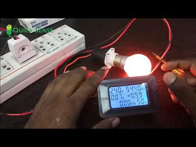 Quick Sense AC 5KW 20Amp Digital Energy Meter with Blue Back Light Power Meter (5 KW Energy Meter)