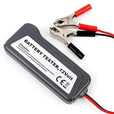 Digital Battery Tester Alternator for Vehicles with 6 LED Lights - Quick Sense Innovations