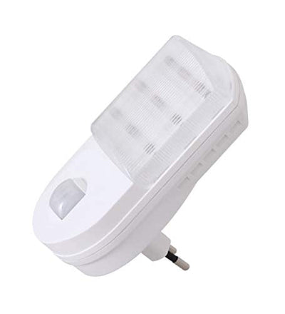 Quick Sense (QS-L1): Plug In Motion Night Light 220 VAC Motion Activated LED Lights For Bedroom, Staircase, Hall & Etc, White - Quick Sense Innovations