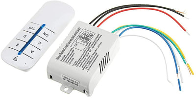 Quick Sense(Qs-RF01): 4 Way RF Remote Control Switch (Standard Size) - Quick Sense Innovations