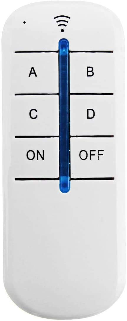 Quick Sense(Qs-RF01): 4 Way RF Remote Control Switch (Standard Size) - Quick Sense Innovations