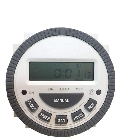 Quick Sense Digital Timer Programmable Controller 220 V, 5-Pin, Replaceable Battery - Quick Sense Innovations