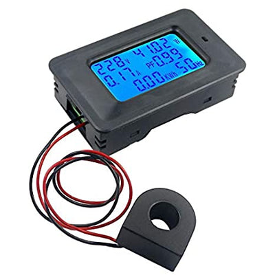 Quick Sense AC 20KW 110-250V 100A Digital Power Energy Voltmeter Ammeter Frequency Meter - Quick Sense Innovations